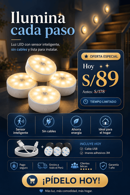 LUZ SENSOR INTELIGENTE