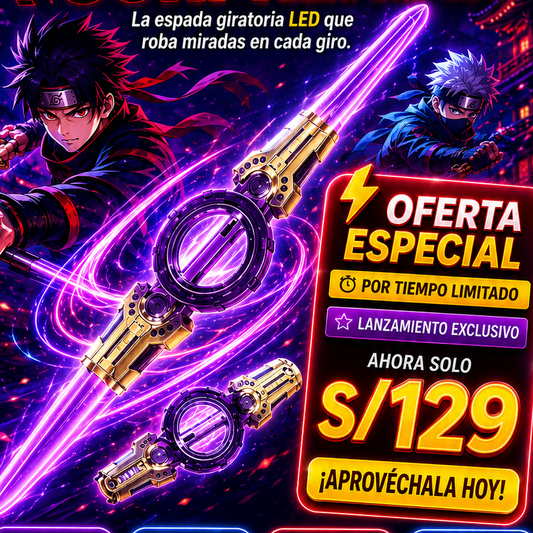 ESPADA GIRATORIA LED
